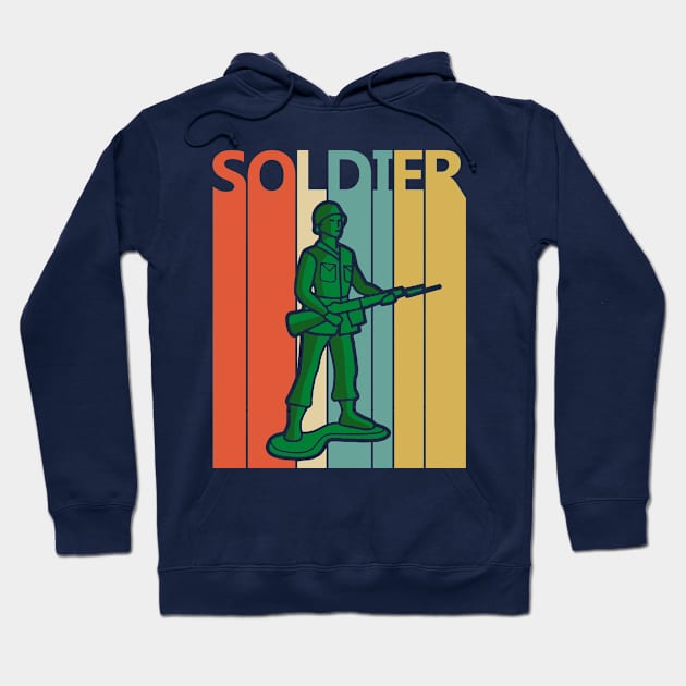 Funny Toy Soldier Hoodie by GWENT